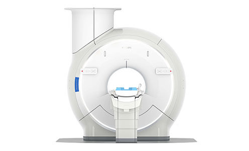 Philips 3 Tesla-MRT Frontansicht Radiologie in Föhren